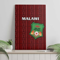 Malawi Football Canvas Wall Art Come On Flames - Red - Wonder Print Shop