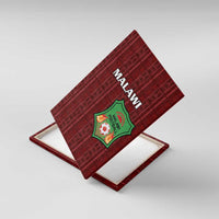 Malawi Football Canvas Wall Art Come On Flames - Red - Wonder Print Shop
