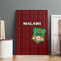 Malawi Football Canvas Wall Art Come On Flames - Red - Wonder Print Shop