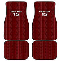 Malawi Football Car Mats Come On Flames - Red - Wonder Print Shop