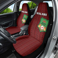 Malawi Football Car Seat Cover Come On Flames - Red - Wonder Print Shop