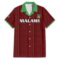 Custom Malawi Football Family Matching Mermaid Dress and Hawaiian Shirt Come On Flames - Red - Wonder Print Shop