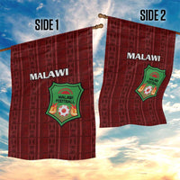 Malawi Football Garden Flag Come On Flames - Red - Wonder Print Shop
