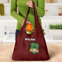 Malawi Football Grocery Bag Come On Flames - Red - Wonder Print Shop