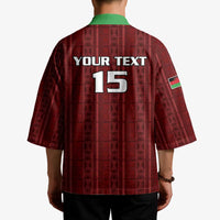 Custom Malawi Football Kimono Come On Flames - Red - Wonder Print Shop