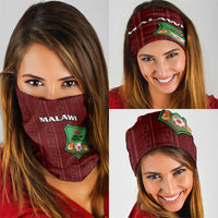 Malawi Football Neck Gaiter Come On Flames - Red - Wonder Print Shop