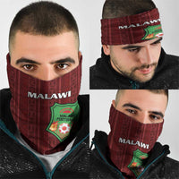 Malawi Football Neck Gaiter Come On Flames - Red - Wonder Print Shop