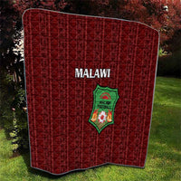 Malawi Football Quilt Come On Flames - Red - Wonder Print Shop