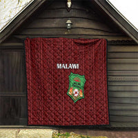 Malawi Football Quilt Come On Flames - Red - Wonder Print Shop