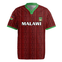 Custom Malawi Football Rugby Jersey Come On Flames - Red - Wonder Print Shop