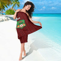 Malawi Football Sarong Come On Flames - Red - Wonder Print Shop