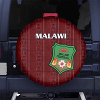 Malawi Football Spare Tire Cover Come On Flames - Red - Wonder Print Shop