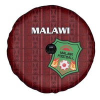 Malawi Football Spare Tire Cover Come On Flames - Red - Wonder Print Shop