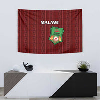 Malawi Football Tapestry Come On Flames - Red - Wonder Print Shop