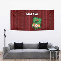 Malawi Football Tapestry Come On Flames - Red - Wonder Print Shop
