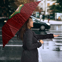 Malawi Football Umbrella Come On Flames - Red - Wonder Print Shop