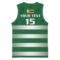 Rugby Zimbabwe Custom Basketball Jersey Go Champions Sables - Wonder Print Shop