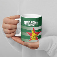 Rugby Zimbabwe Custom Ceramic Mug Go Champions Sables - Wonder Print Shop