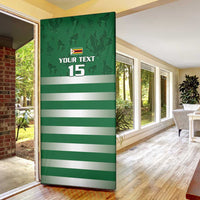 Rugby Zimbabwe Custom Door Cover Go Champions Sables - Wonder Print Shop