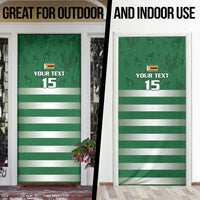 Rugby Zimbabwe Custom Door Cover Go Champions Sables - Wonder Print Shop
