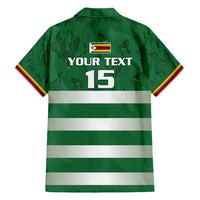 Rugby Zimbabwe Custom Hawaiian Shirt Go Champions Sables - Wonder Print Shop