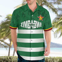 Rugby Zimbabwe Custom Hawaiian Shirt Go Champions Sables - Wonder Print Shop