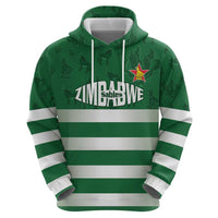 Rugby Zimbabwe Custom Hoodie Go Champions Sables - Wonder Print Shop