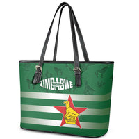 Rugby Zimbabwe Leather Tote Bag Go Champions Sables - Wonder Print Shop