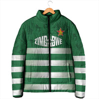 Rugby Zimbabwe Custom Padded Jacket Go Champions Sables - Wonder Print Shop