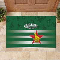 Rugby Zimbabwe Rubber Doormat Go Champions Sables - Wonder Print Shop