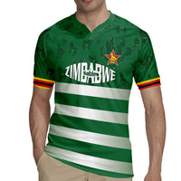 Rugby Zimbabwe Custom Rugby Jersey Go Champions Sables - Wonder Print Shop