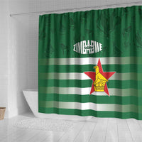 Rugby Zimbabwe Shower Curtain Go Champions Sables - Wonder Print Shop