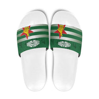 Rugby Zimbabwe Custom Slide Sandals Go Champions Sables - Wonder Print Shop