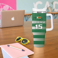 Rugby Zimbabwe Custom Tumbler With Handle Go Champions Sables - Wonder Print Shop