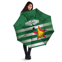 Rugby Zimbabwe Custom Umbrella Go Champions Sables - Wonder Print Shop