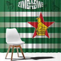 Rugby Zimbabwe Window Curtain Go Champions Sables - Wonder Print Shop