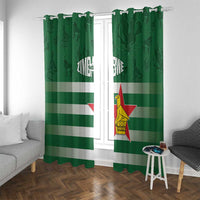 Rugby Zimbabwe Window Curtain Go Champions Sables - Wonder Print Shop
