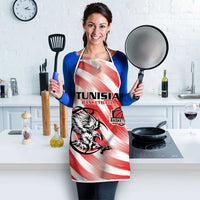Tunisia Basketball Apron Go Eagles of Carthage - Wonder Print Shop