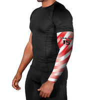 Custom Tunisia Basketball Arm Sleeves Go Eagles of Carthage - Wonder Print Shop