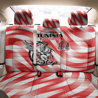 Tunisia Basketball Back Car Seat Cover Go Eagles of Carthage - Wonder Print Shop