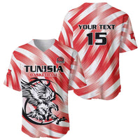 Custom Tunisia Basketball Baseball Jersey Go Eagles of Carthage - Wonder Print Shop