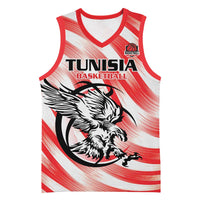 Custom Tunisia Basketball Basketball Jersey Go Eagles of Carthage - Wonder Print Shop