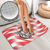 Tunisia Basketball Bathroom Set Go Eagles of Carthage - Wonder Print Shop