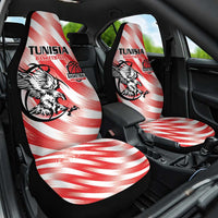 Tunisia Basketball Car Seat Cover Go Eagles of Carthage - Wonder Print Shop