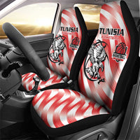 Tunisia Basketball Car Seat Cover Go Eagles of Carthage - Wonder Print Shop