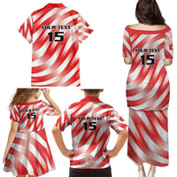 Custom Tunisia Basketball Family Matching Puletasi and Hawaiian Shirt Go Eagles of Carthage - Wonder Print Shop