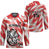 Custom Tunisia Basketball Hockey Jersey Go Eagles of Carthage - Wonder Print Shop