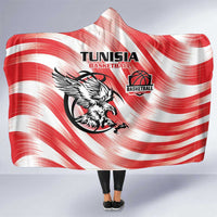 Tunisia Basketball Hooded Blanket Go Eagles of Carthage - Wonder Print Shop