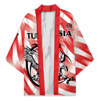 Custom Tunisia Basketball Kimono Go Eagles of Carthage - Wonder Print Shop