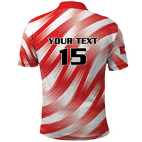 Custom Tunisia Basketball Polo Shirt Go Eagles of Carthage - Wonder Print Shop